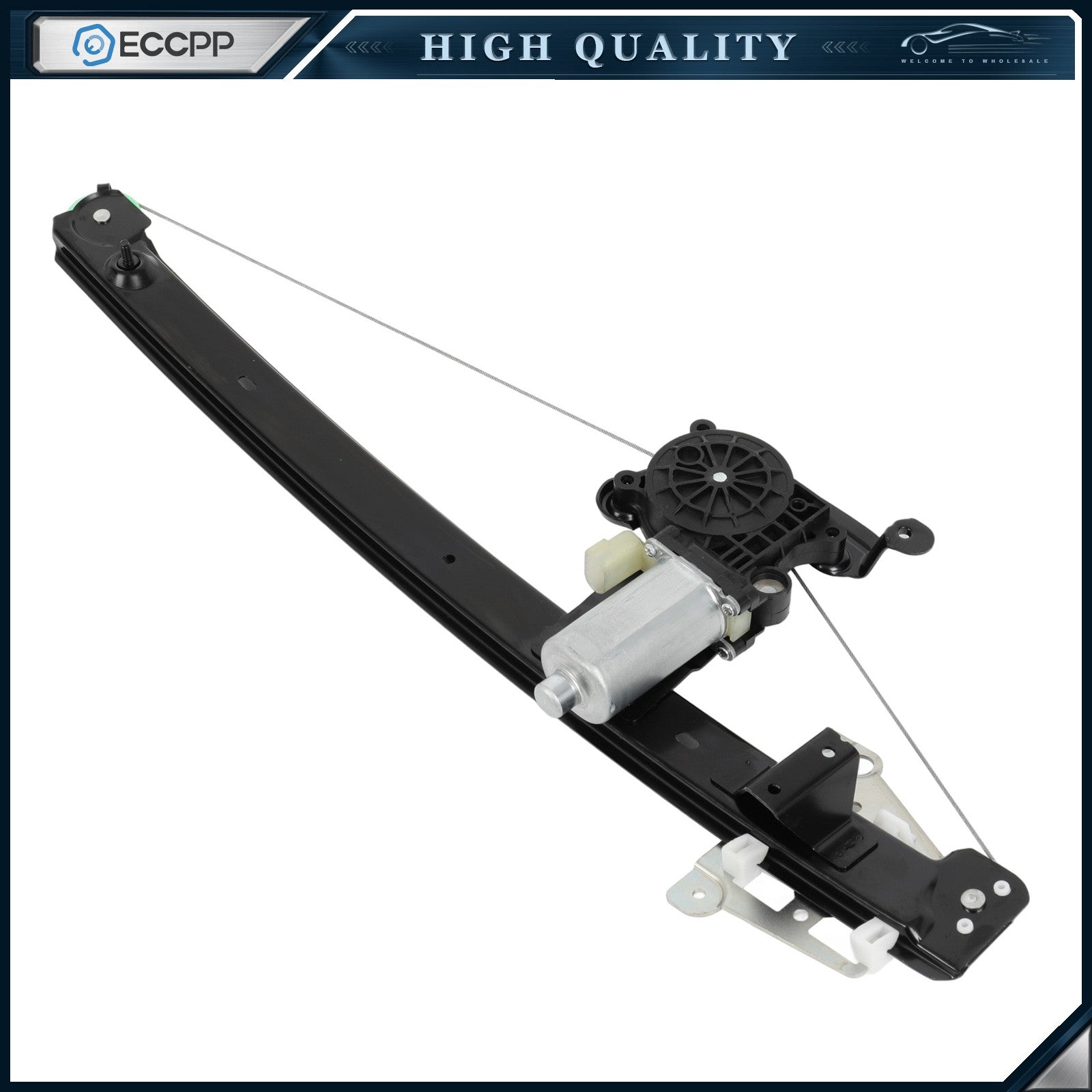 For Volvo XC90 2003-2014 Rear Passenger Side Window Regulator With Motor 6B93BC-57