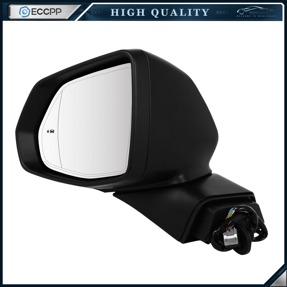 Driver Left Side Mirror w/Memory LH Outside For 2019-2021 Chevy Blazer 6B93BC-57