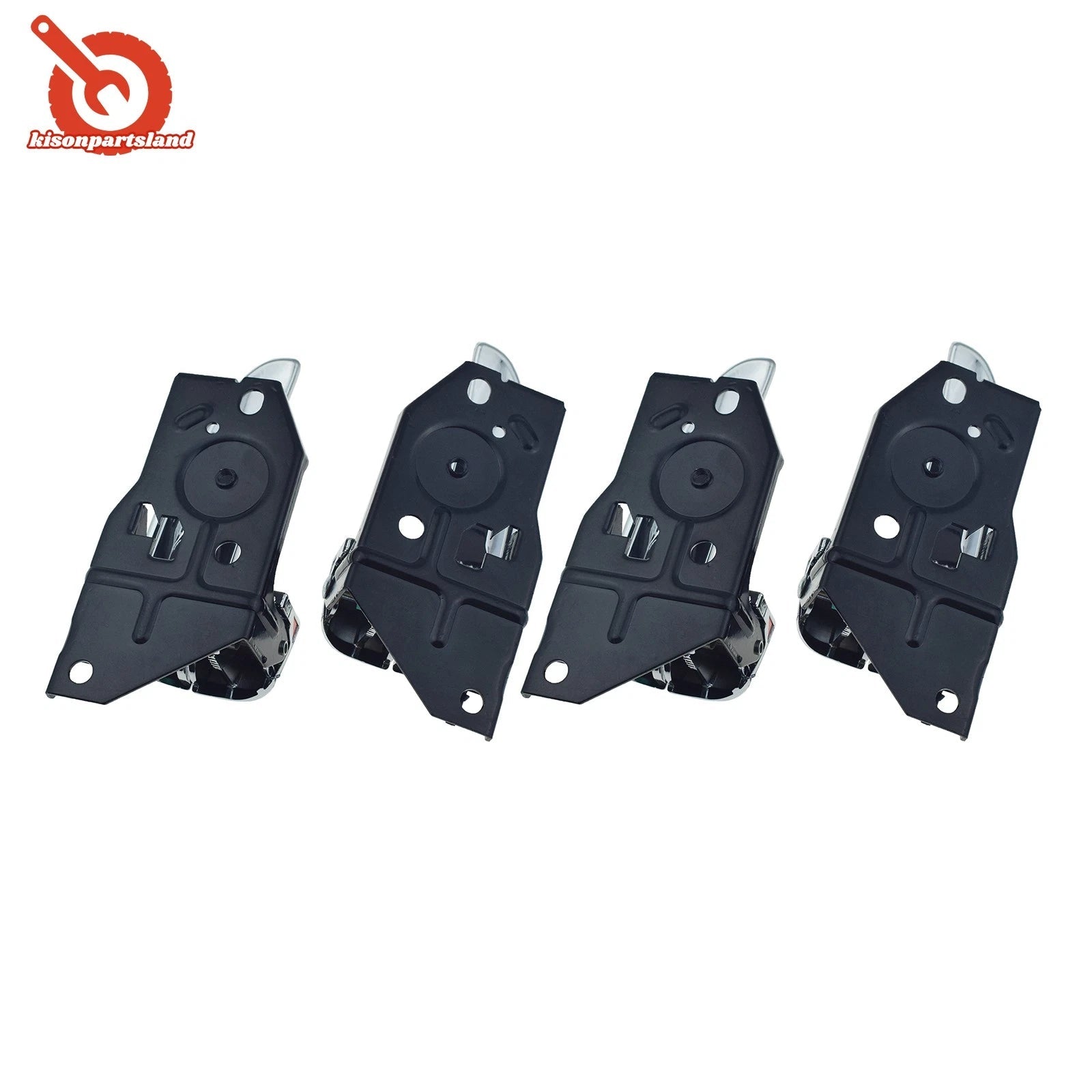 4pcs Chrome Front Rear Interior Inside Door Handles For Hyundai Sonata 2002-2005 6B93BC-57