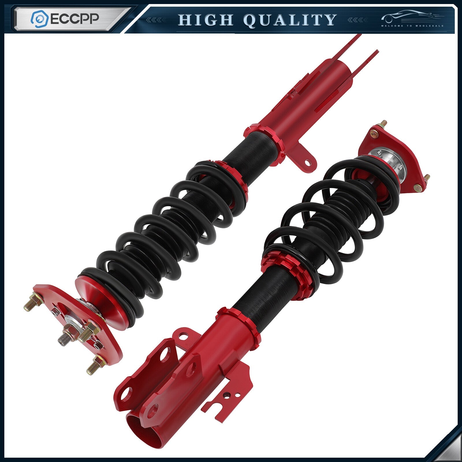 ECCPP Coilovers Shocks Adjustable Height For Toyota Camry 95-01 Strut Suspension ECCPP