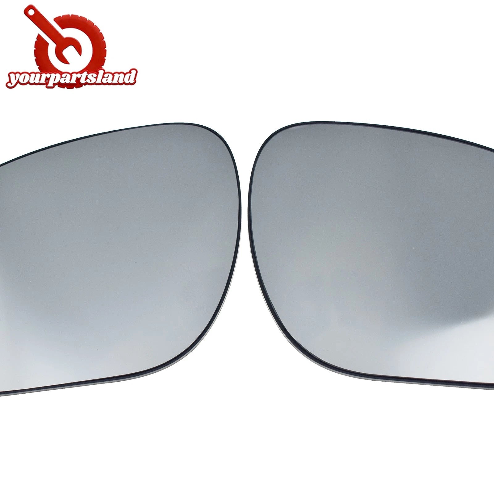 LH RH Mirror Glass Heated w/ Backing 2PCS for 2009-2014 Nissan Cube 963661KA1A 6B93BC-57