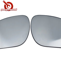 LH RH Mirror Glass Heated w/ Backing 2PCS for 2009-2014 Nissan Cube 963661KA1A 6B93BC-57