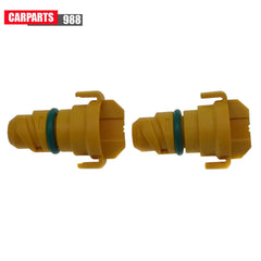 2Pcs Oil Pan Drain Plugs FT4Z-6730-A For Ford F-150 F-250 F-350 Super Duty Edge 6B93BC-57