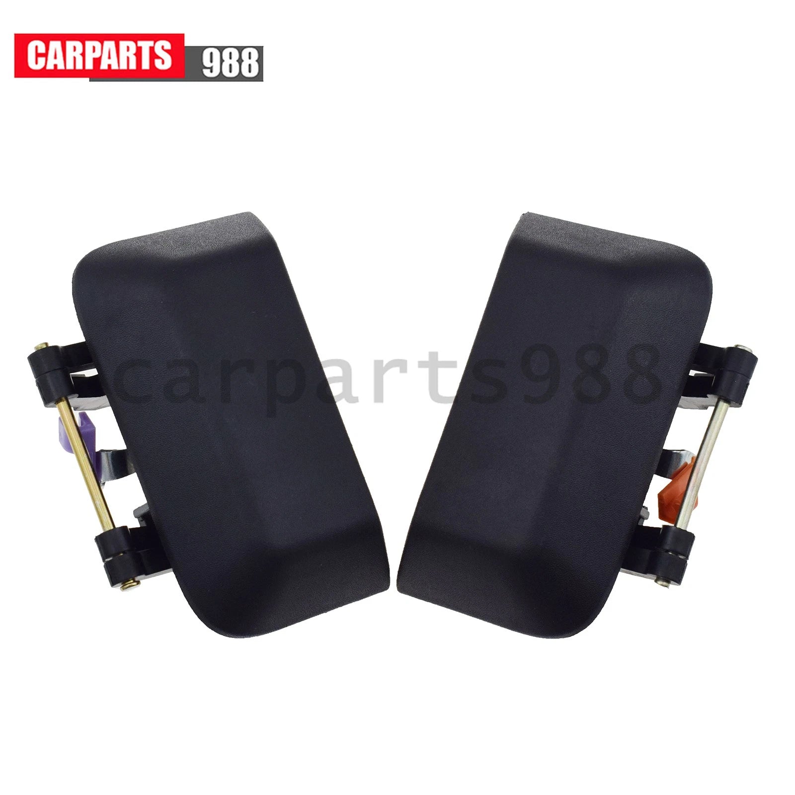 Rear Left Right Black Exterior Door Handle For 2007-2016 Jeep Compass 5115827AE 6B93BC-57