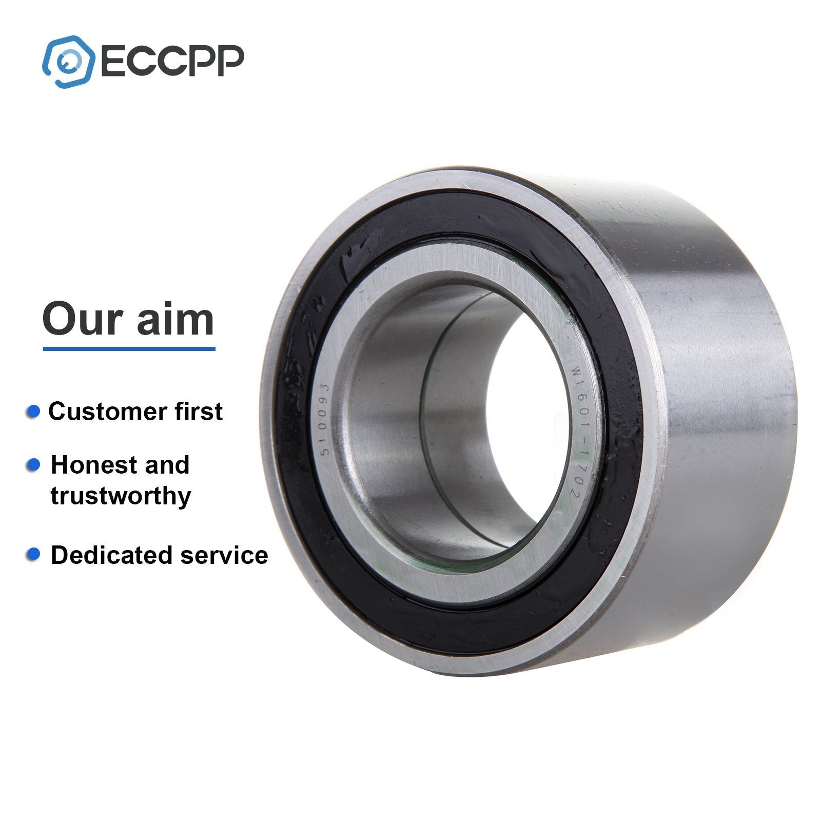 2 Pcs Wheel Bearings Front For Hyundai Elantra Veloster Kia Forte Soul 2007-2016 6B93BC-57