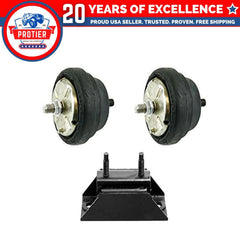 Fits 1989-1993 Ford Bronco F-150 F-250 F-350 4.9L Motor&Trans Mount 3pcs 6B93BC-57