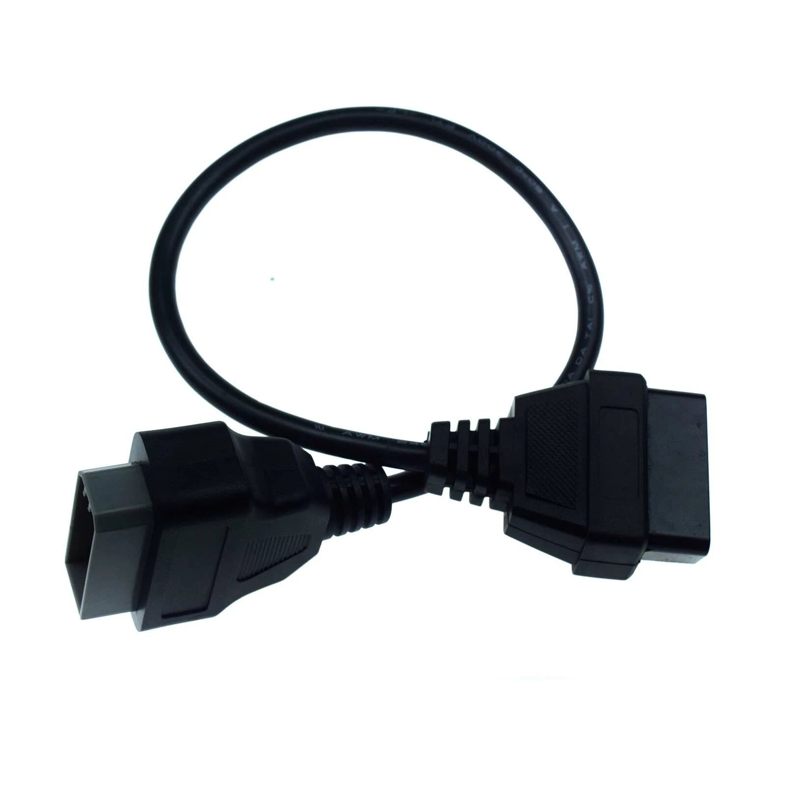 1PC Conector Cable Adaptador Para For NISSAN Obd2 16 Pines A Obd1 14 Pines Tsuru 6B93BC-57