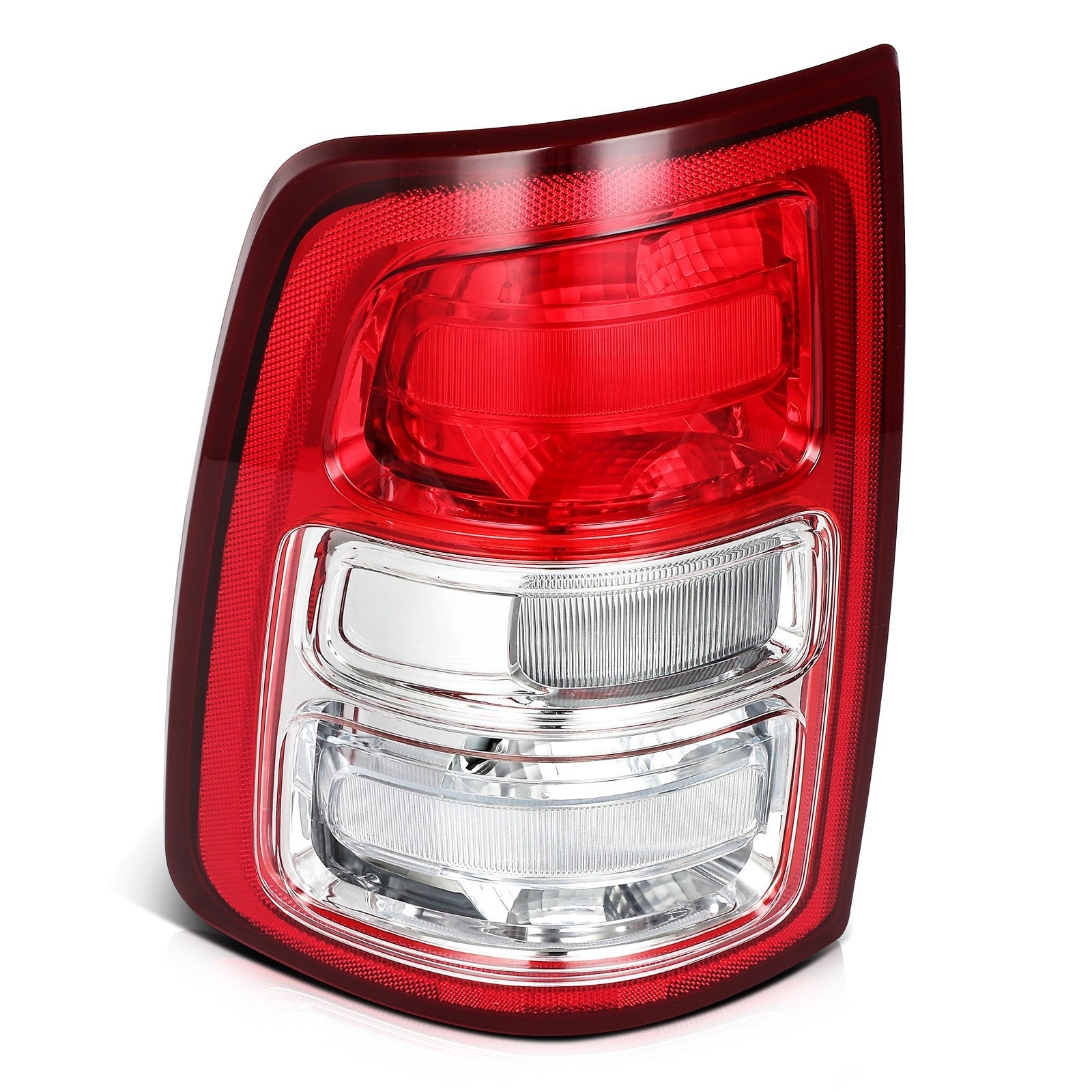 For 2024-2019 Ram 2500 3500 Red Bezel Left Driver Side Tail Light Assembly 6B93BC-57