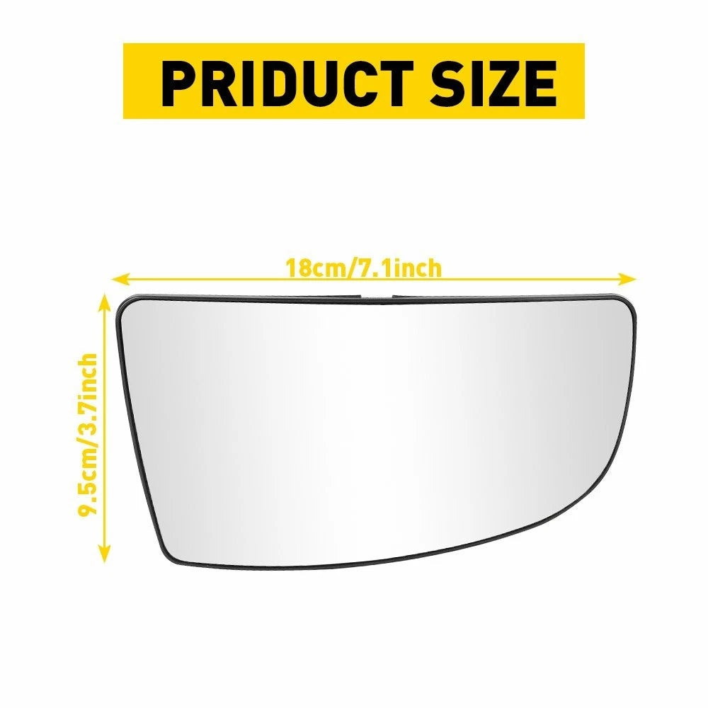 Mirror Glass Lower Convex Passenger Transit for Ford 150 250 350 2015-2019 EOA 6B93BC-57