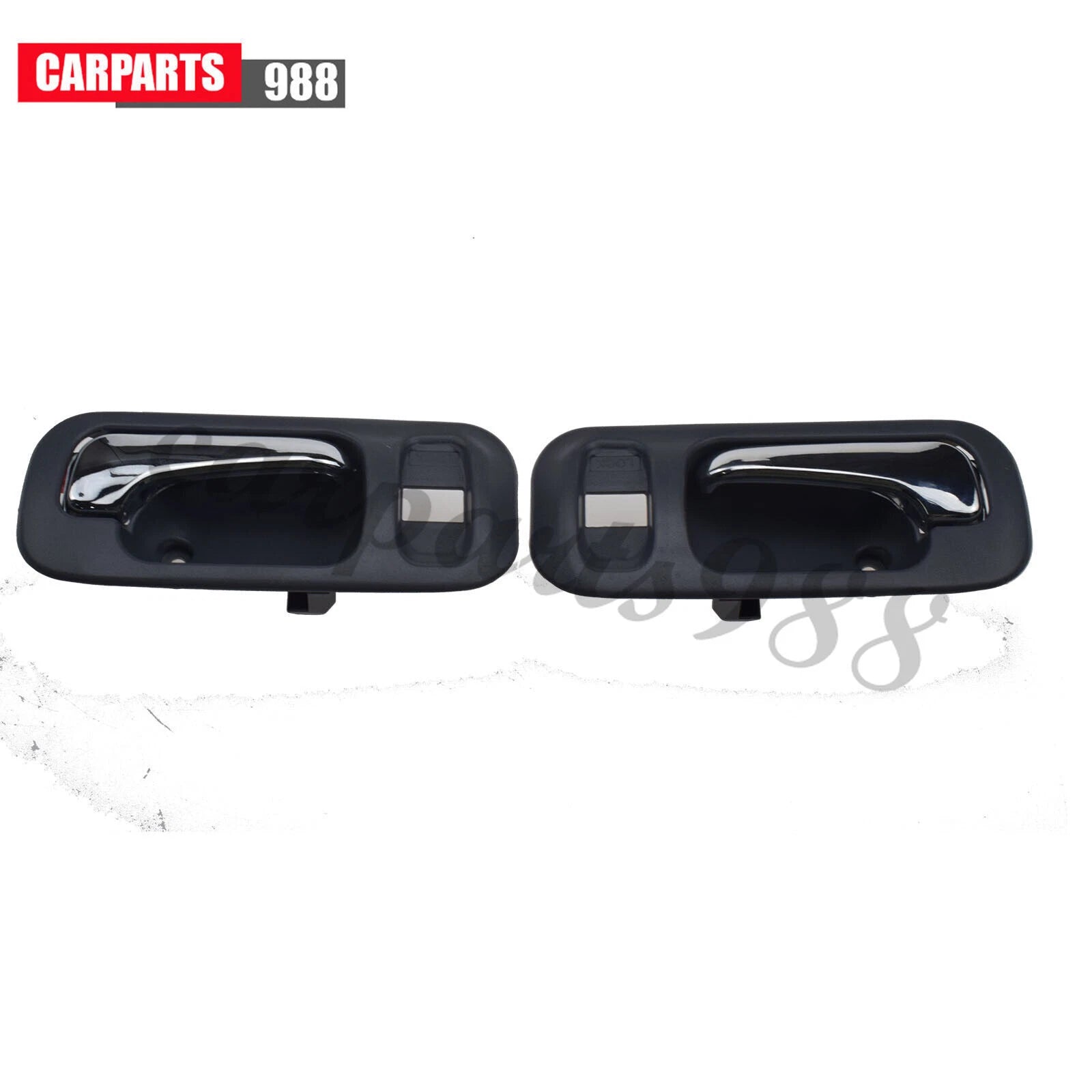 Interior Door Handle Gray Front Rear LH RH for 1997-2001 Honda CRV 72164S10A11ZA 6B93BC-57