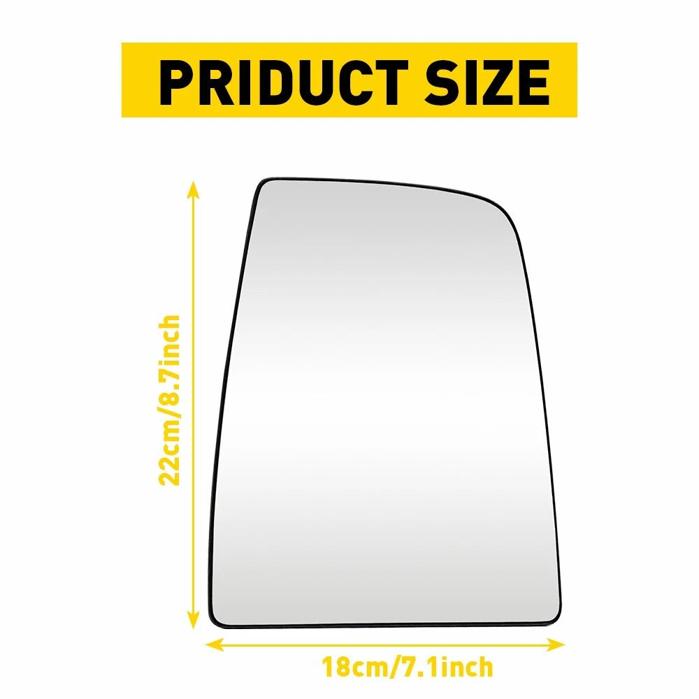 Mirror Glass Upper Passenger Side Right for RH Ford Transit Van 150 250 350 EOA 6B93BC-57