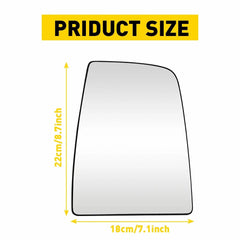 Mirror Glass Upper Passenger Side Right for RH Ford Transit Van 150 250 350 EOA 6B93BC-57
