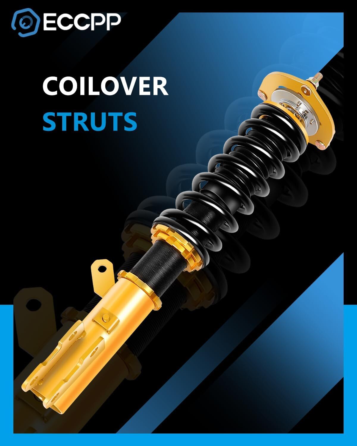 Full Coilovers For 2008-2016 Mitsubishi Lancer Coil Springs Suspension Struts MITSUBISHI