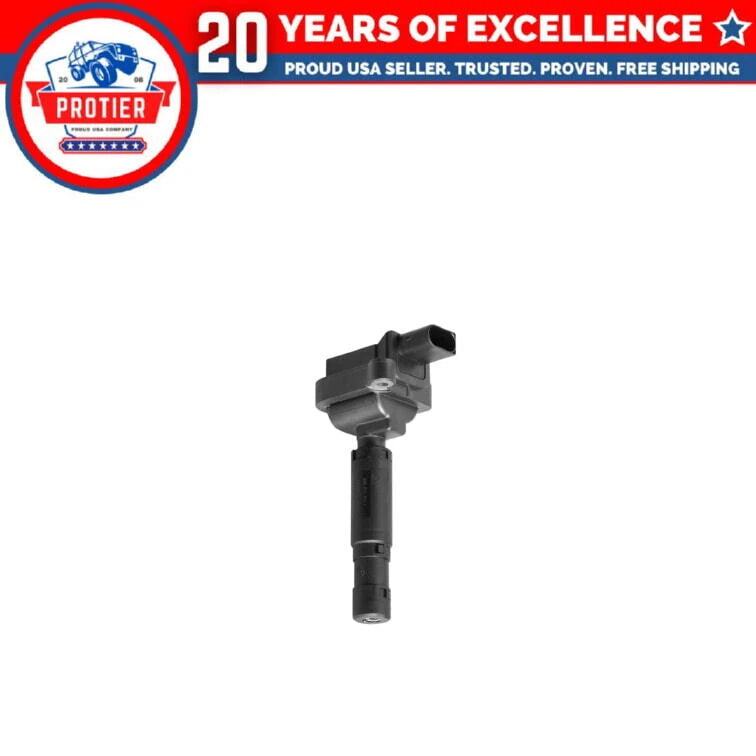 Ignition coil + Spark Plug Compatible with Mercedes-Benz C230 Kompressor 6B93BC-57