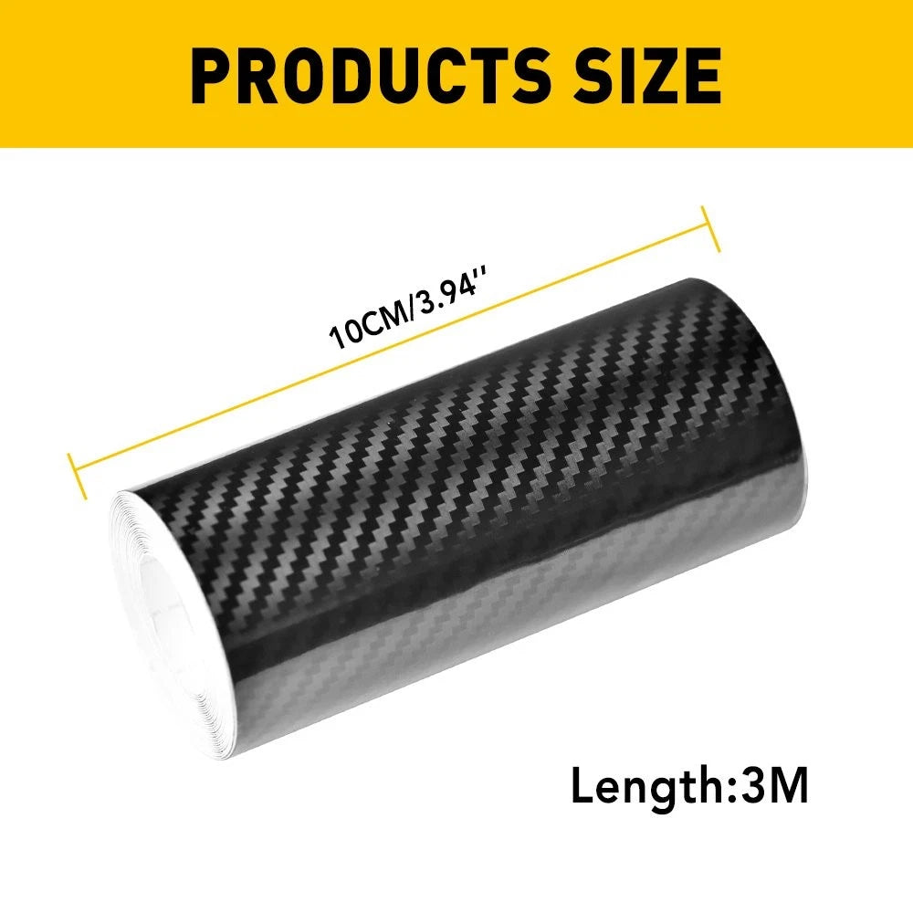 3M/10FT Car Carbon fiber Door Edge Scratch Guard Trim Protector Strip Sticker EA 6B93BC-57