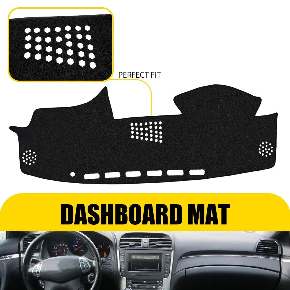 For Acura TL 2004 2005 06 2007 2008 Dashboard Pad Carpet Dash Cover Mat Black EA 6B93BC-57
