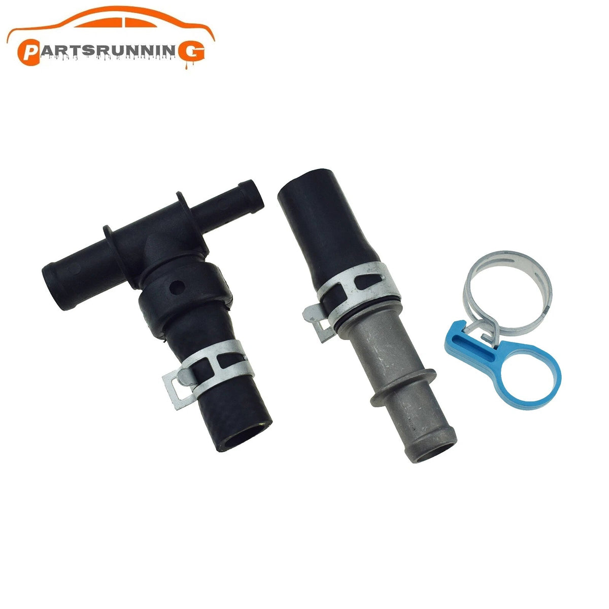 2X Heater Hose Outlet Pipe For Nissan Frontier Xterra Pathfinder 92408EA000 6B93BC-57