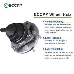 1Pc Wheel Hub Bearing Front For Ford Crown Victoria Lincoln Town Car 2005-2011 6B93BC-57