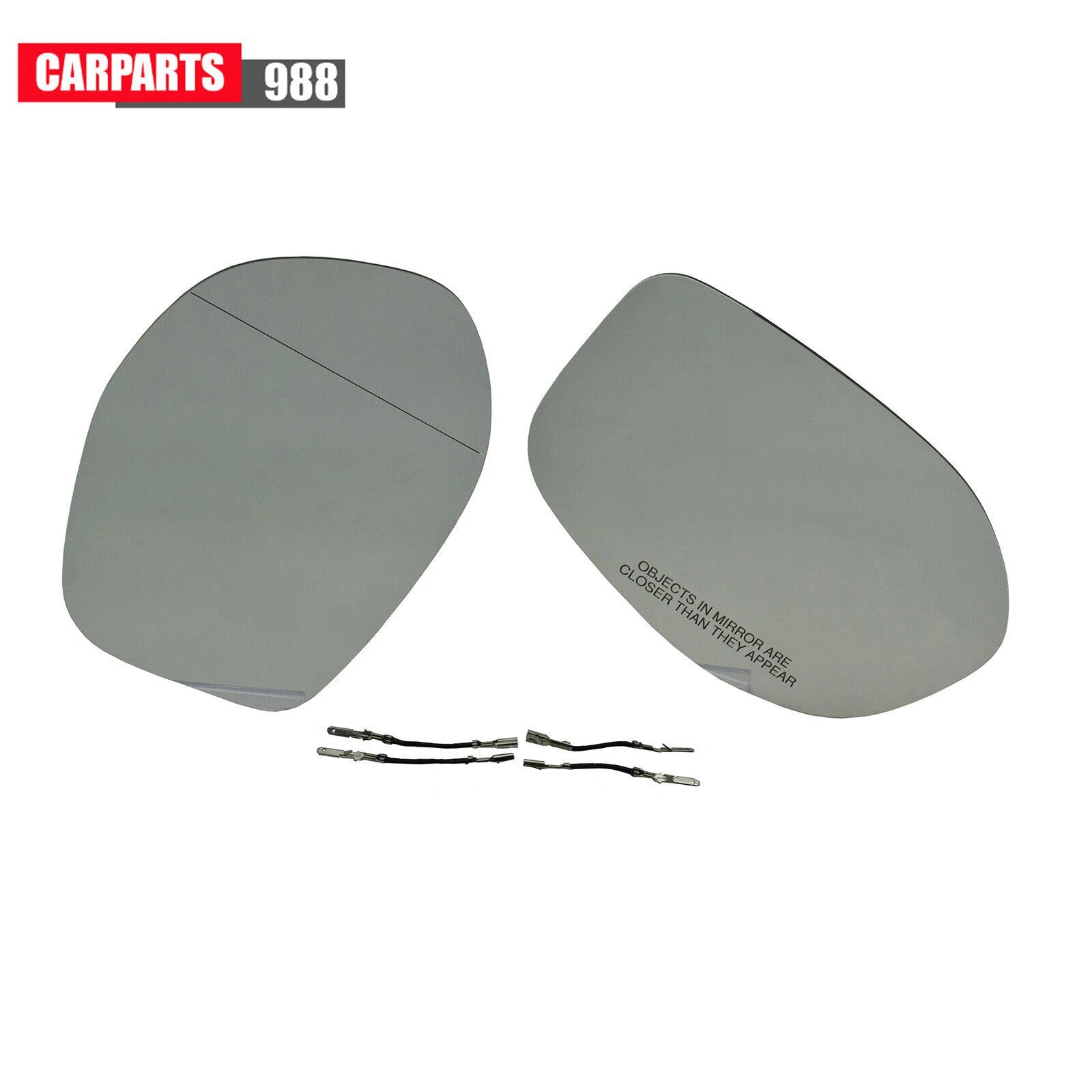 Left Right Mirror Glass Heated For 2014-17 Honda Odyssey 76253TK8A51 76203TK8A51 6B93BC-57