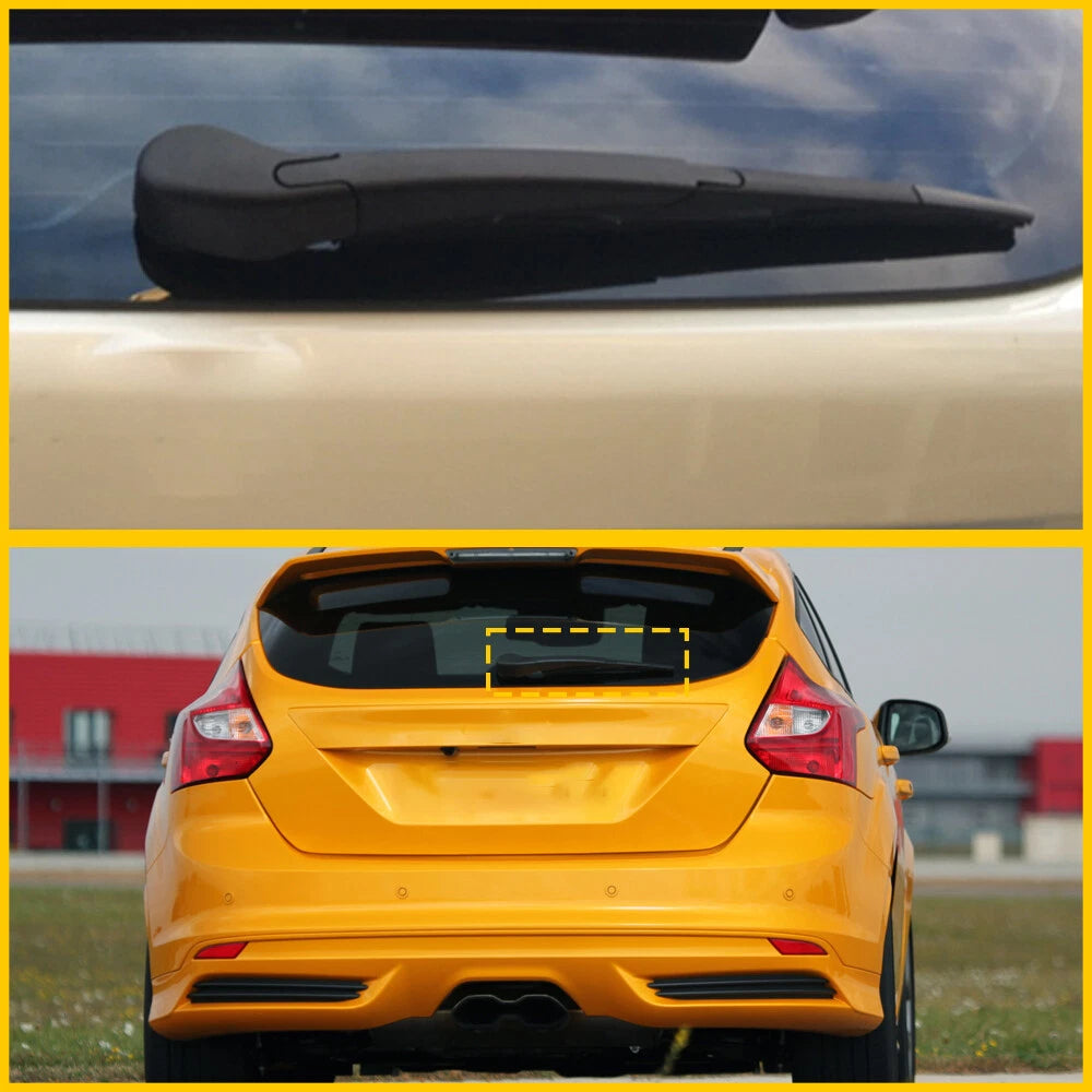 Rear Window Wiper Arm with Blade Set Fit for 2012-2018 Ford Focus #BM5Z-17C526-A 6B93BC-57