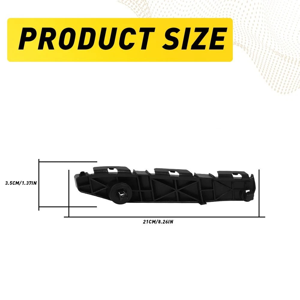 1 Front Pair Bumper Side Brace LH Bracket & RH For 2006-2015 Lexus IS250 / IS350 6B93BC-57