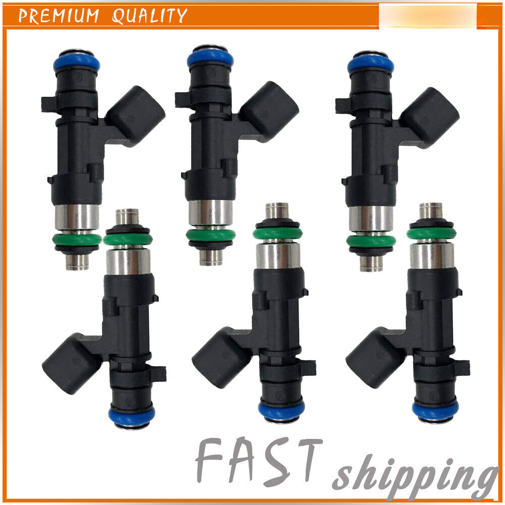 6Pcs Fuel Injector For Chrysler 300 Sebring Dodge Avenger Charger 0280158028 6B93BC-57