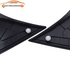 Right & Left Side Mirror Corner Cover Trim For Toyota Yaris Hatchback 2008-2011