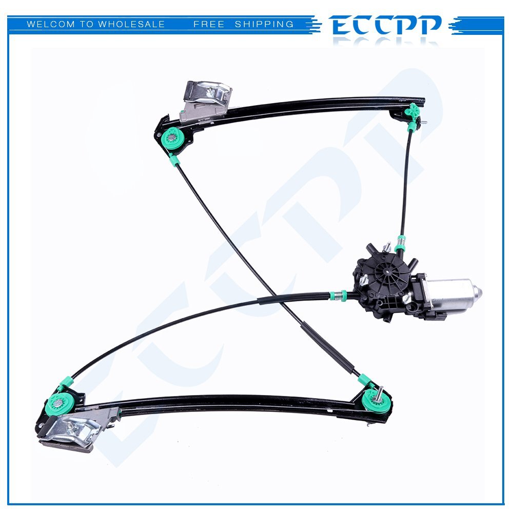 For Chevrolet Corvette 1997-2004 Front Passenger Side Window Regulator w/ Motor 6B93BC-57