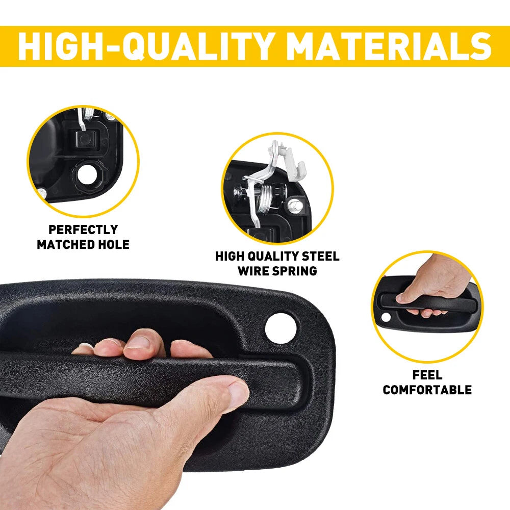 1PCS Front Left Outside Door Handle Fit Avalanche Chevy Silverado GMC Yukon EOA 6B93BC-57