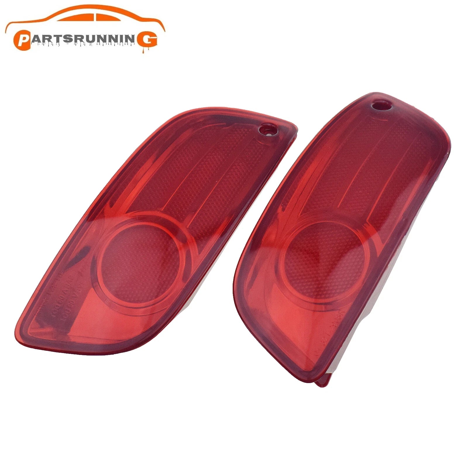 Rear Left & Right Bumper Reflector Set For 2007-2009 Hyundai Santa Fe 924092B010 6B93BC-57