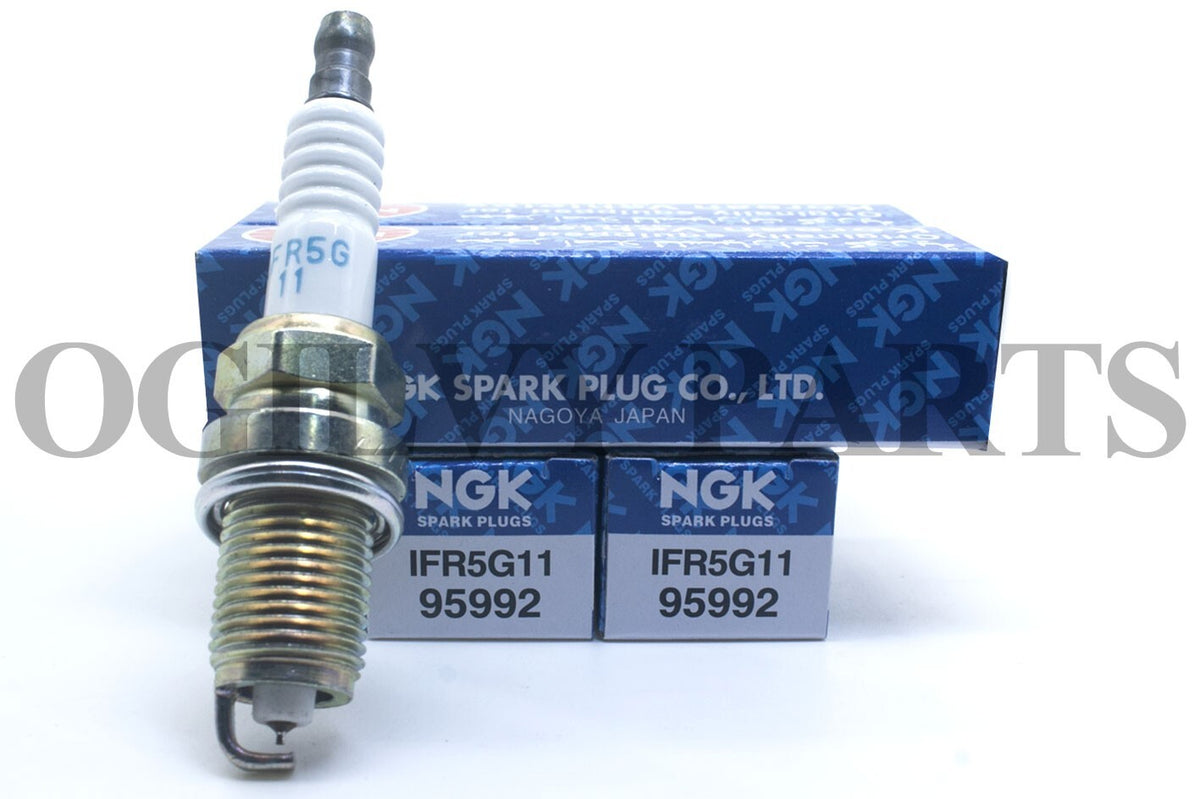 NGK Set of 4 Laser Iridium IFR5G11 Spark Plugs For Hyundai Kia V6 Standard Asp