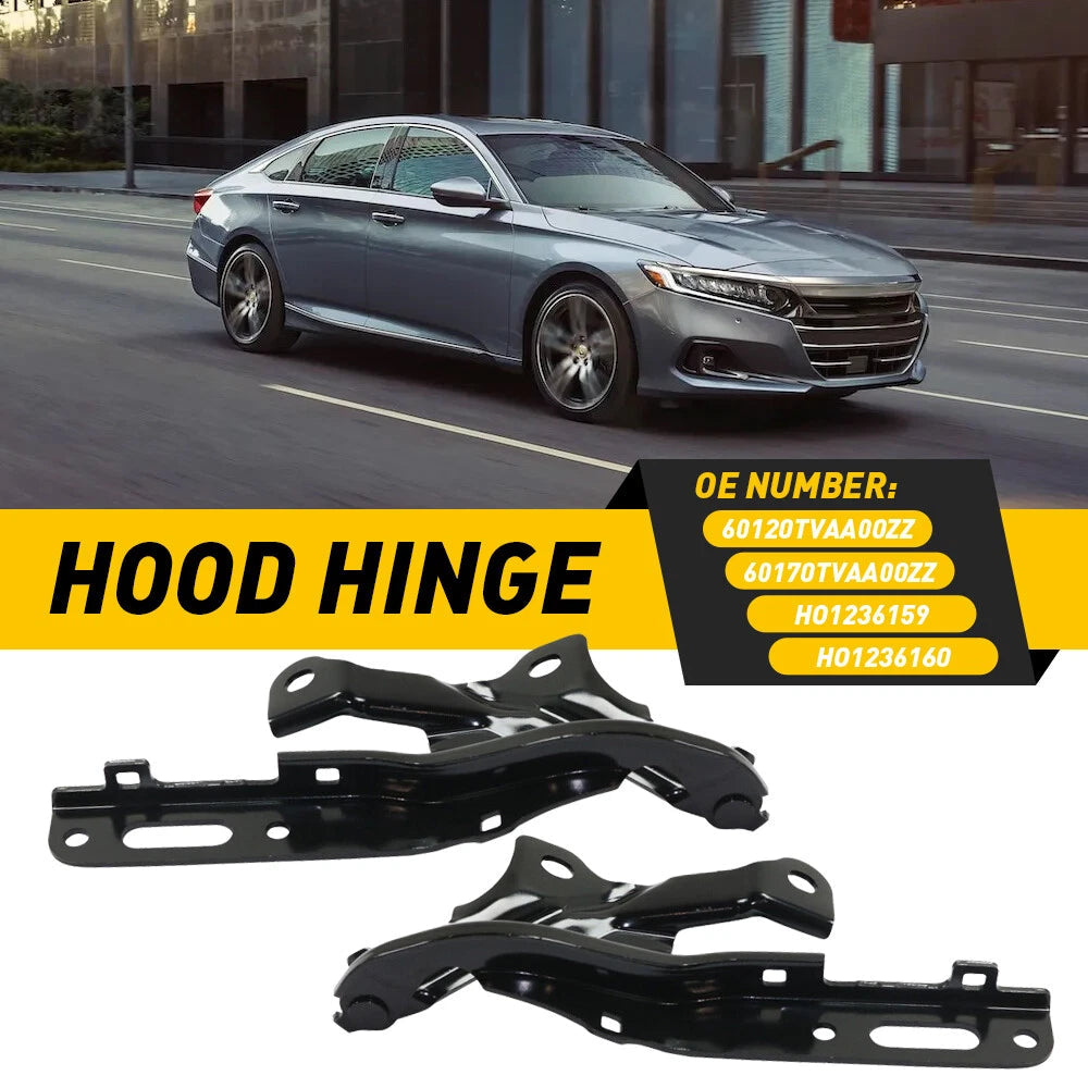 Set of 2 Hinges Hood Driver Passenger Side Left Right for Honda Accord Pair EA 6B93BC-57