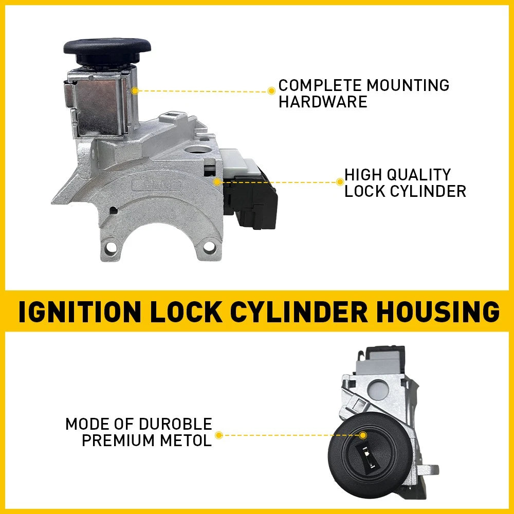 Ignition Lock Cylinder Housing With Passlock Sensor Replace For GMC 88965342 EOA 6B93BC-57