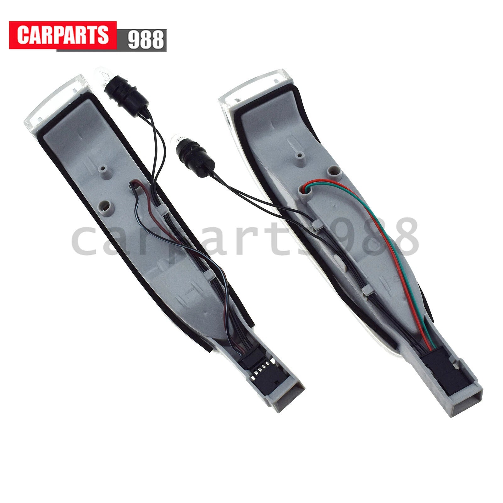 Pair Door Mirror Turn Signal Light For Mercedes W164 ML350/500 GL320 1648200521 6B93BC-57