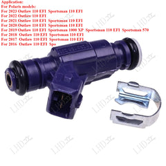 Fuel Injector 0455124 For Polaris ATV Sportsman Outlaw 110 2016-2025 UTV RZR 170