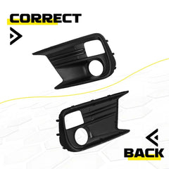 2X Front Bumper Fog Light Cover Left & Right Fits Subaru WRX/WRX STI 2018-2021 A 6B93BC-57