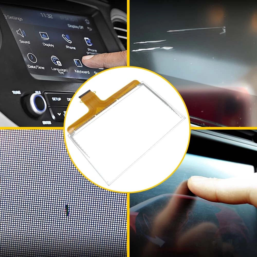 For 2015-2018 Chevy GMC REPLACEMENT Touch-screen GLASS Digitizer DJ080PA-01A EOA 6B93BC-57