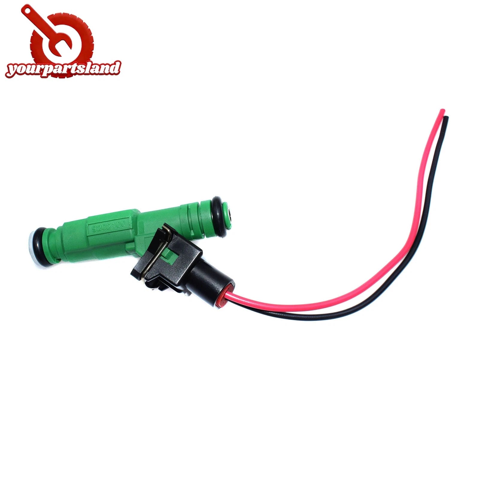 Fuel Injector w/ Pigtail 42Lb/hr 440CC for BMW Chevy Ford Dodge Audi 0280155968 6B93BC-57