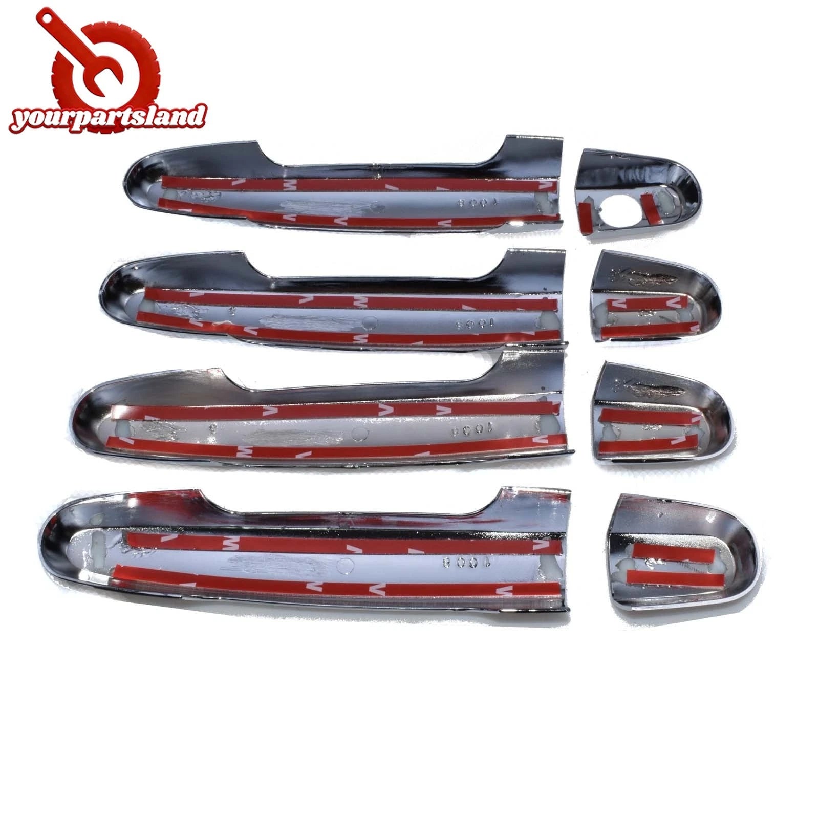Outside Chrome Door Handle Cover Trim Kit For Toyota Corolla Camry Prius 2009-13 6B93BC-57