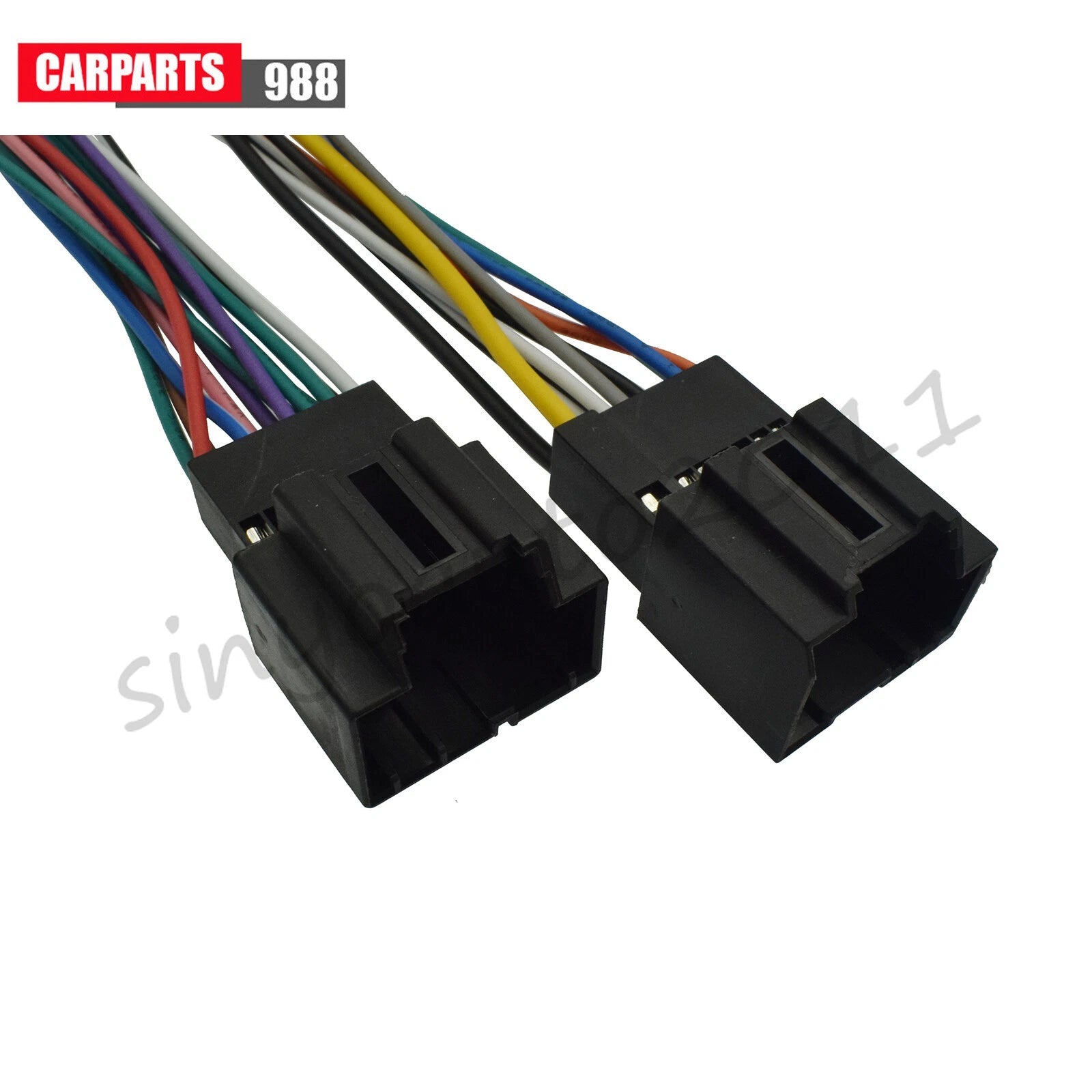 Car Stereo Radio Wiring Harness Adapter for Cadillac DTS Chevy Silverado Yukon 6B93BC-57