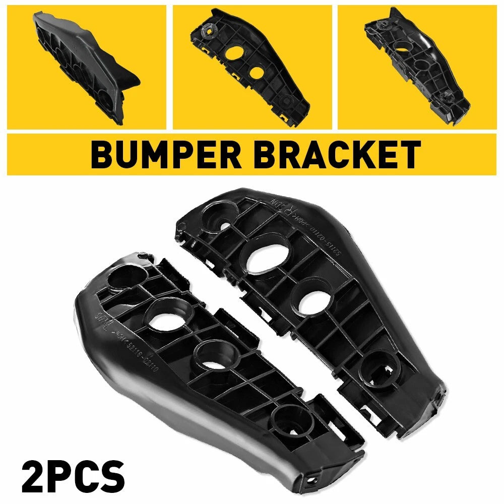 For Toyota Corolla 2011-2013 Bumper Support Bracket Plastic Hold Mount Front 2PC 6B93BC-57