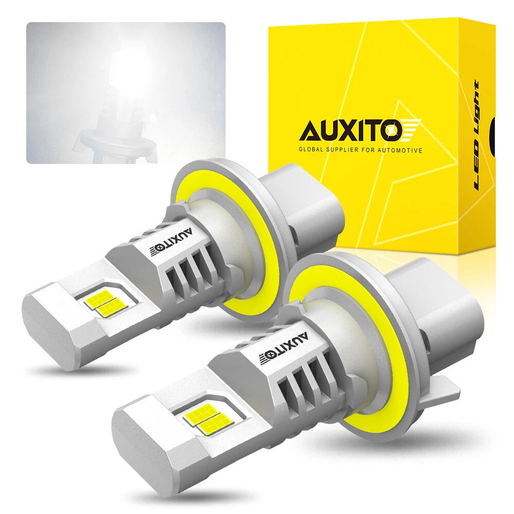 CANBUS H13 LED Headlight Super Bright Bulbs Kit White 30000LM Hi/Low Beam M6 EOA 6B93BC-57