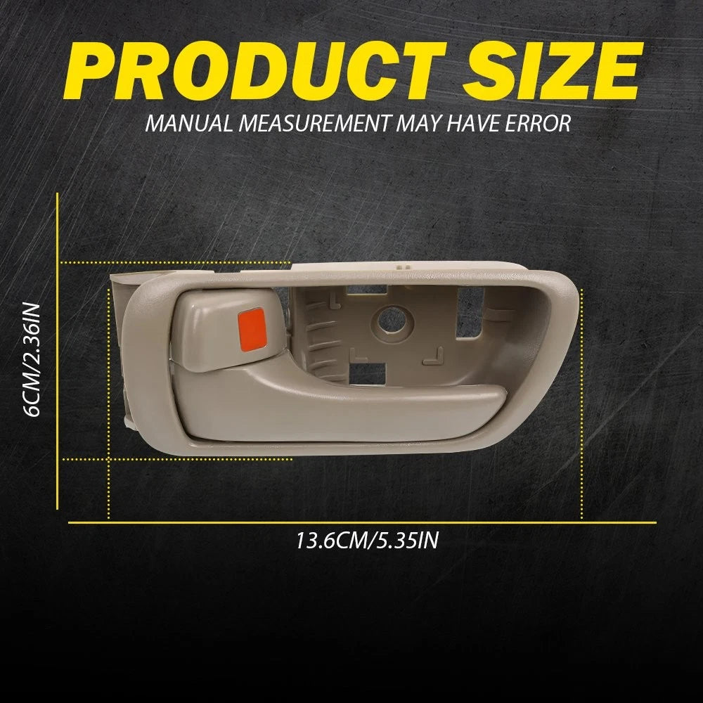 For 2002-2006 Toyota Camry Inside Door Handle Front or Rear Driver Side Beige A 6B93BC-57
