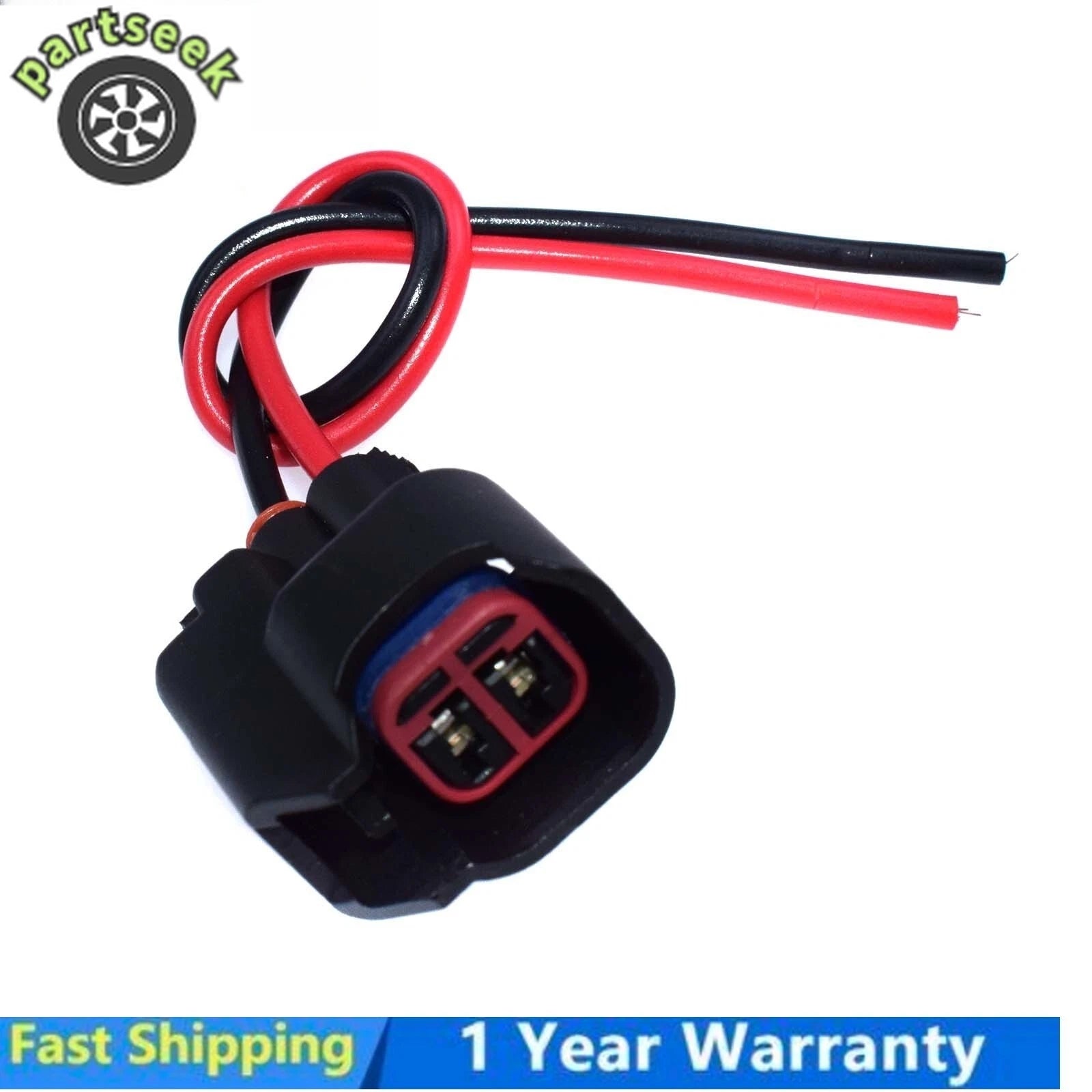 EV6-8 Fuel Injector Connector Wiring Plugs Clips EV6 EV14 Pigtail Cut & Splice 6B93BC-57