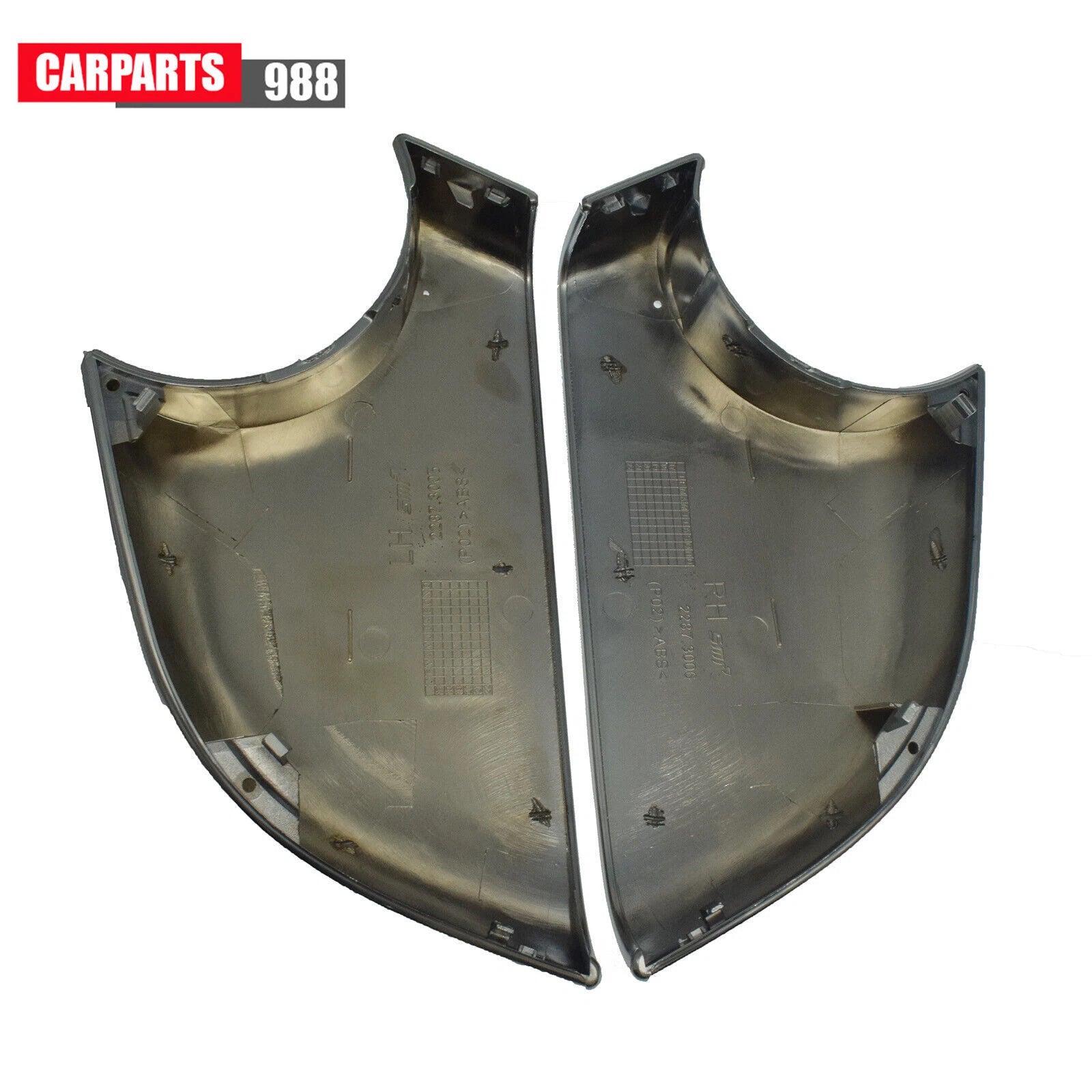 Left Right Rearview Door Mirror Cover Holder Lower For 2017-2022 Tesla Model 3 6B93BC-57