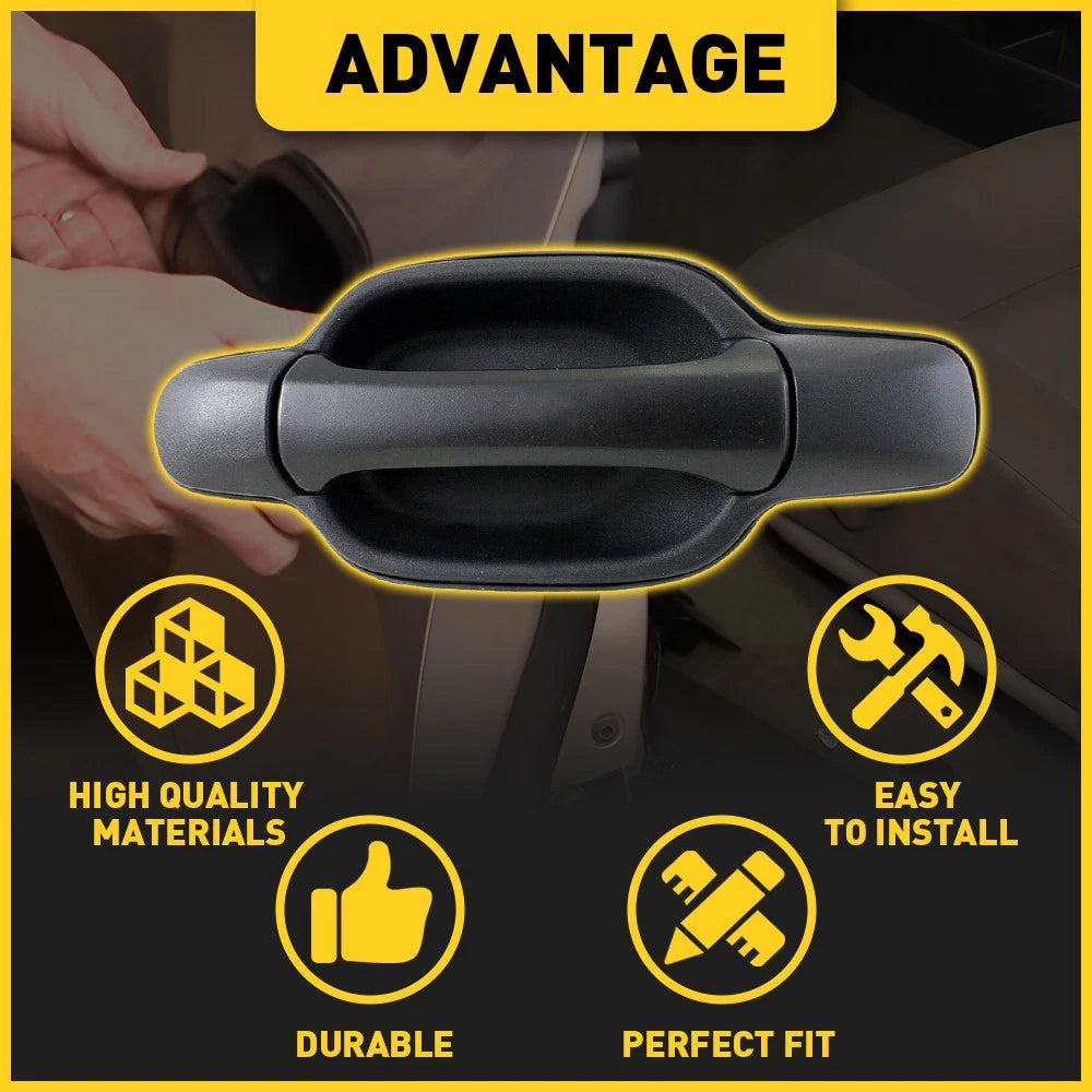 Right Passenger Side Exterior Door Handle for 2004-12 Chevy Colorado GMC Canyon 6B93BC-57