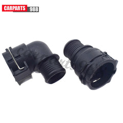 2Pcs Heater Inlet Hose Connector For Chevrolet Sonic Trax Tracker TBuick Encore 6B93BC-57
