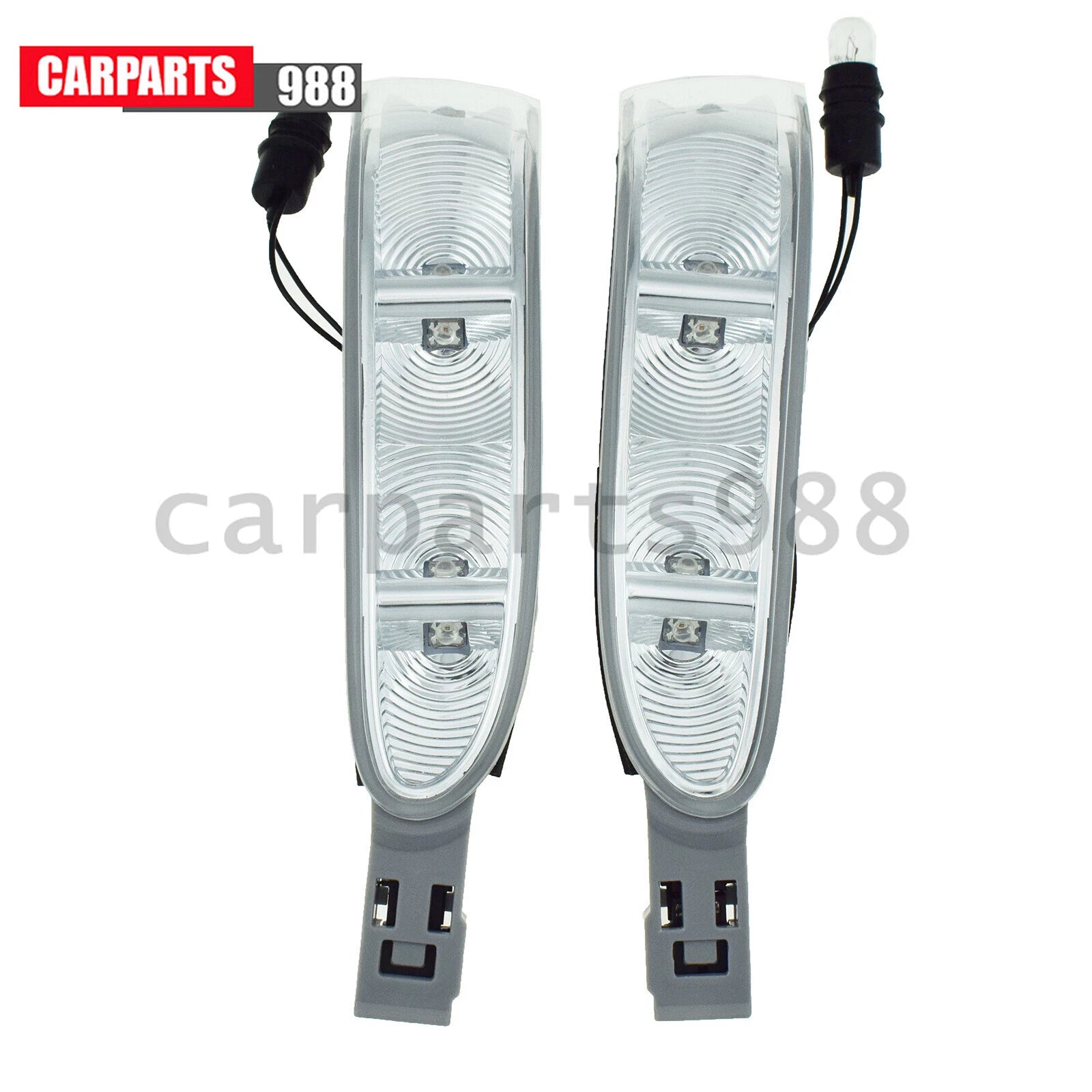 Pair Door Mirror Turn Signal Light For Mercedes W164 ML350/500 GL320 1648200521 6B93BC-57