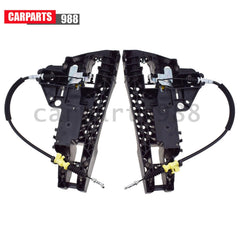 Exterior Door Handle Frame Rear Left or Right For Audi A6 A7 A8 11- 4H0837885 6B93BC-57
