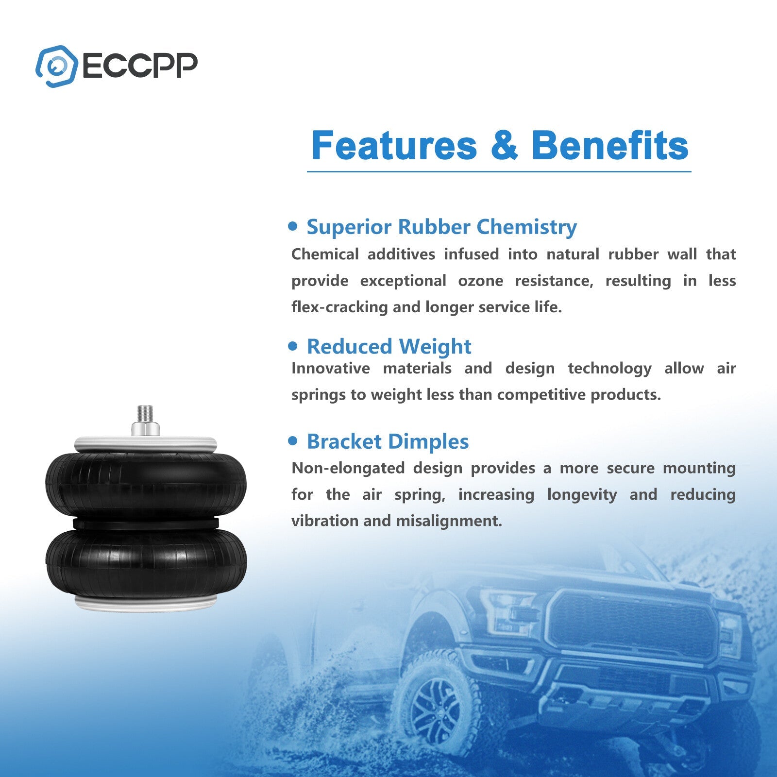 Air Suspension Air Bag W01-358-7795 For ContiTech Watson Goodyear 2B10-226 6B93BC-57